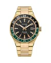 Citizen Series 8 Gmt Watch, 41mm In Black/gold