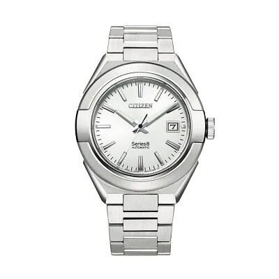 Pre-owned Citizen Series 8 Na1000-88a 870 Mechanical Automatic Watch Silver Dial Cal.0950