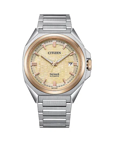 Citizen Series 8 Watch, 40mm In Gold/silver