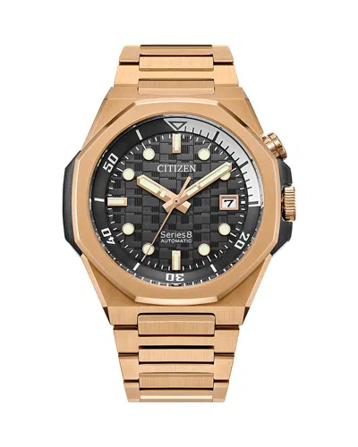 Citizen Series 8 Watch, 43mm In Gray/pink