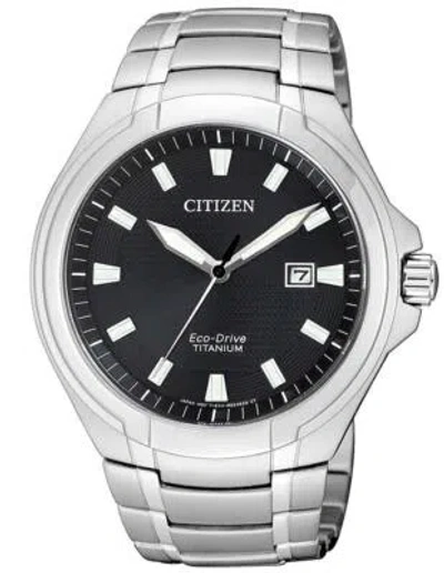Pre-owned Citizen Silver Mens Analogue Watch Bm7430-89e