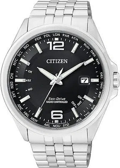 Pre-owned Citizen Silver Mens Analogue Watch Cb0010-88e