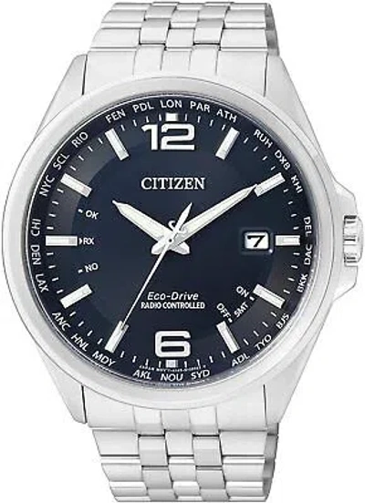 Pre-owned Citizen Silver Mens Analogue Watch Cb0010-88l