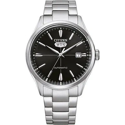 Pre-owned Citizen Silver Mens Analogue Watch Nh8391-51ee