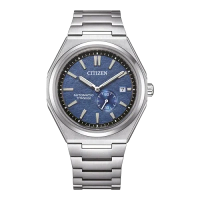 Pre-owned Citizen Silver Mens Analogue Watch Nj0180-80l