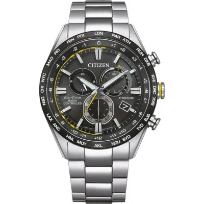 Pre-owned Citizen Silver Mens Chronograph Watch Cb5947-80e