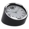 Citizen Silver Tone Easy Reader Table Clock Cc1013 In Black