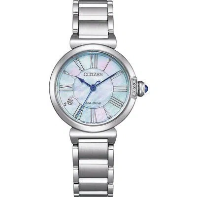 Pre-owned Citizen Silver Womens Analogue Watch L May Bells Em1060-87n