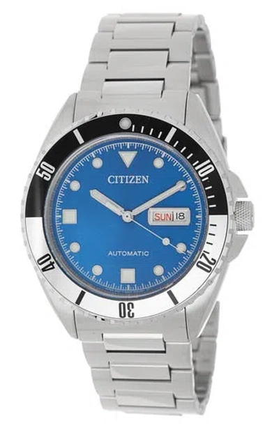 Citizen Sport Bracelet Strap Automatic Watch, 42mm In Silver