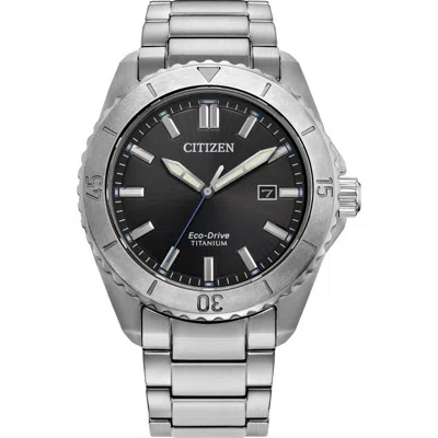 Citizen Sport Casual Brycen Bracelet Watch, 41mm In Black