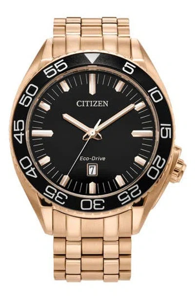Citizen Sport Luxury Bracelet Watch, 42mm In Gold
