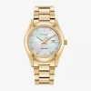 Citizen Sport Luxury Womens Gold Tone Stainless Steel Bracelet Watch Ew2702-59d In Gold