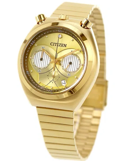 Pre-owned Citizen Star Wars C-3po Watch Chronograph Unisex Date Indicator An3662-51w