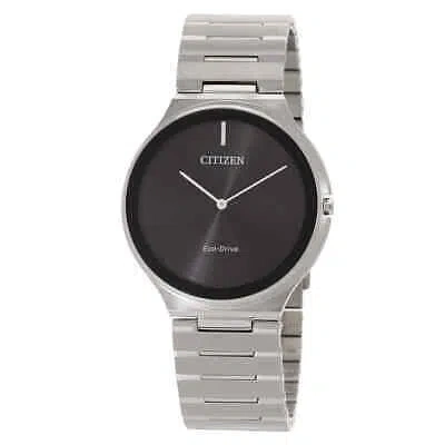 Pre-owned Citizen Stiletto Black Dial Men's Watch Ar3110-52e