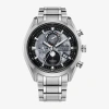 Citizen Super Titanium Mens Silver Tone Bracelet Watch By1010-57h In Metallic