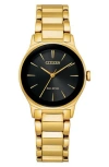 Citizen Gold Stainless Steel Dress Watch