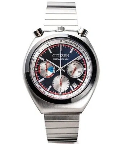 Pre-owned Citizen An3676-65l Tsuno Bullhead Chrono 70's Remix Limited Watch 38mm