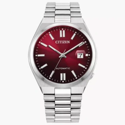 Pre-owned Citizen Tsuyosa Collection Nj0150-56w Automatic Men's Watch Usus