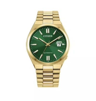 Pre-owned Citizen Tsuyosa Collection Nj0152-51x Automatic Men's Watch Usus