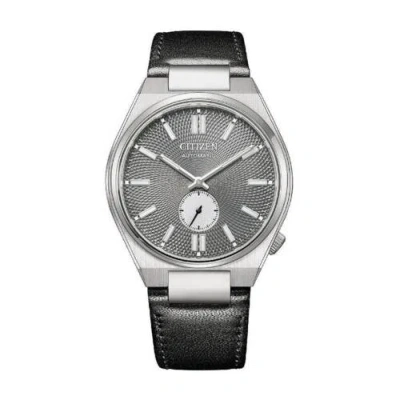 Pre-owned Citizen Tsuyosa Nk5010-01h Automatic Small Seconds Leather