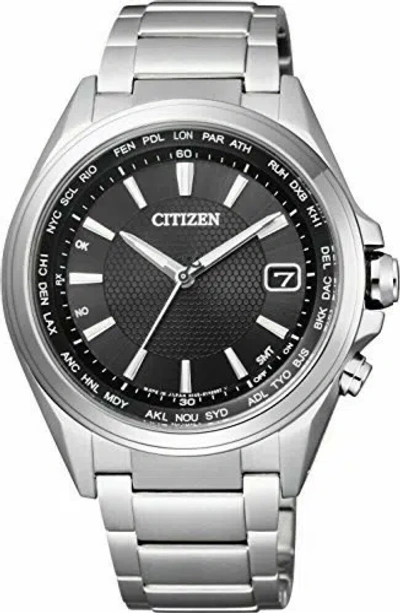 Pre-owned Citizen Watch Attesa Eco-drive Radio Controlled Watch Cb1070-56e Men's