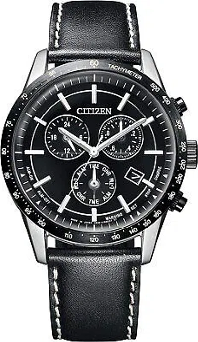 Pre-owned Citizen [] Watch  Collection Eco / Drive Chronograph Metal Face Bl549