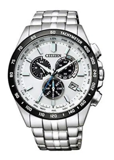 Pre-owned Citizen Watch  Collection Eco-drive Radio Clock Cb5874-90a Men's