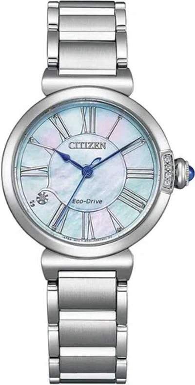 Pre-owned Citizen Watch  L Em1060-87n Round Collection Eco-drive Japan Imported
