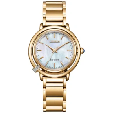 Pre-owned Citizen Watch Em1093-61d L Arcly Collection With Replacement Band
