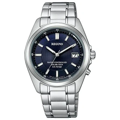 Pre-owned Citizen Watch Ks3-115-71 [reguno Solar Powered Radio Clock Standard Series]