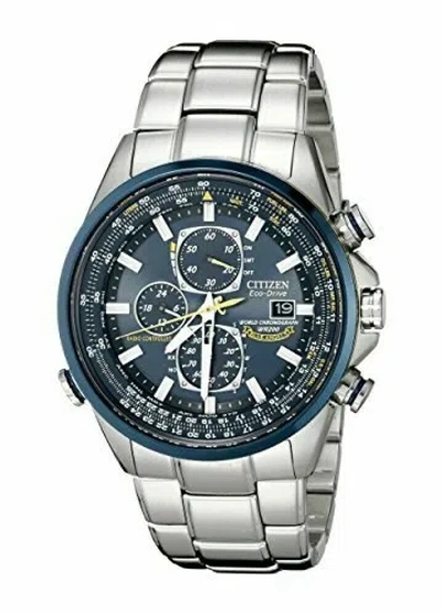 Pre-owned Citizen Watch Promaster Blue Angels Model Eco-drive Sky Series At8020-54l Men's