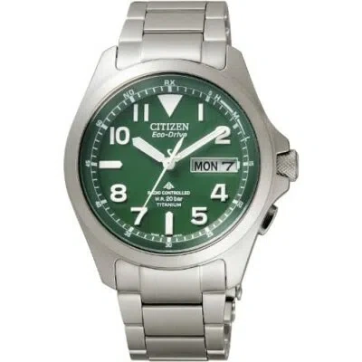 Pre-owned Citizen Watch Promaster Land Pmd56-2951 Eco-drive Radio