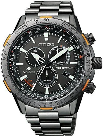 Pre-owned Citizen Watch Promaster Sky Eco Drive Direct Flight Cb5007-51h Men's