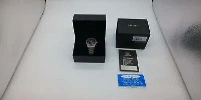 Pre-owned Citizen Watch Reguno Solartech Standard Titanium Model Km1-415-5 Men