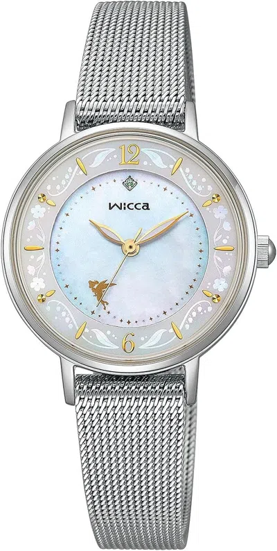 Pre-owned Citizen Wicca Disney 100th Special Limited Model Kp341411 Solar Watch Japan
