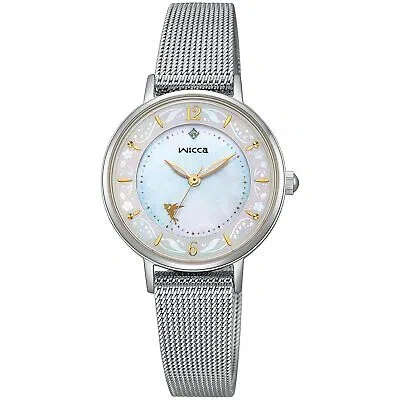 Pre-owned Citizen Wicca Disney 100th Special Limited Model Kp341411 Solar Watch With Box