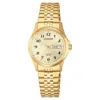 Citizen Women's Classic Gold Dial Watch In Gold