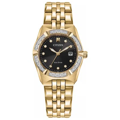 Citizen Women's Corso 28mm Watch Ew2712-55e In Gold