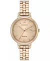 Citizen Women's Eco-drive Silhouette Watch In Rose Gold-tone In Multi