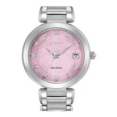 Citizen Women's Signature Pink Dial Watch In Metallic