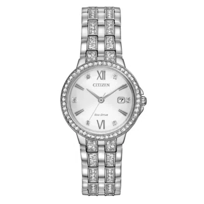 Citizen Women's Silhouette White Dial Watch