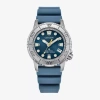 Citizen Womens Blue Strap Watch Eo2027-09l In Blue