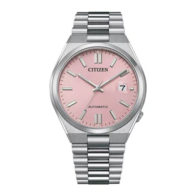 Pre-owned Citizen X Pantone Automatic Watch Dreamy Pink Nj0158-89x Tsuyosa Limited