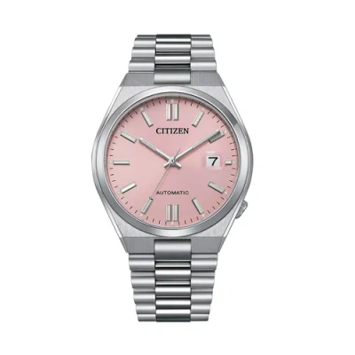 Pre-owned Citizen X Pantone Limited Colour Automatic Watch Dreamy Pink Nj0158-89x Usus