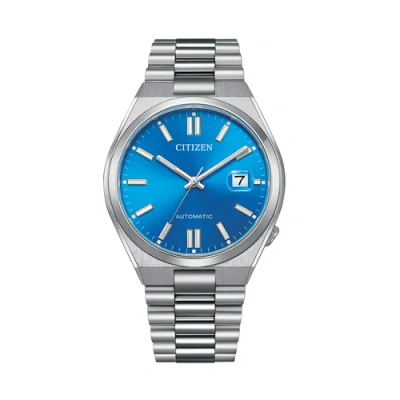 Pre-owned Citizen X Pantone Limited Colour Automatic Watch Glowing Blue Nj0158-89l Usus