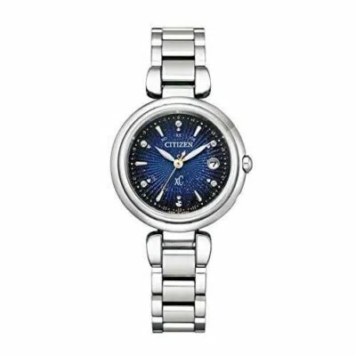 Pre-owned Citizen Xc Eco-drive Dear Collection Es9460-53m Solor Radio Women's Watch