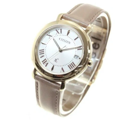 Pre-owned Citizen Xc Eco-drive Eo1203-03a Hikari Collection Solor Women's Watch In Box