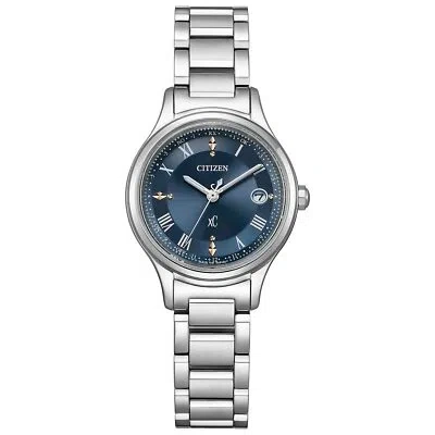 Pre-owned Citizen Xc Eco-drive Es9490-61l Hikari Collection Solor Radio Women Watch