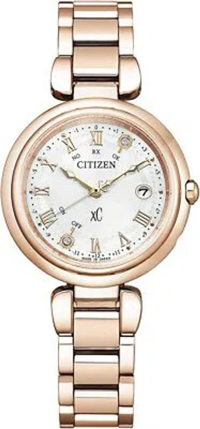 Pre-owned Citizen Xc Eco-drive Mizu Collection Es9464-52b Solor Women's Watch
