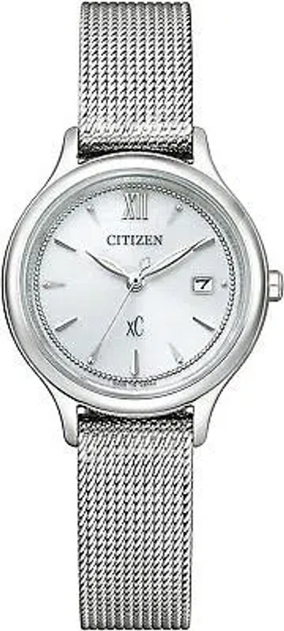 Pre-owned Citizen Xc Eco-drive Mizu Collection Ew2631-55a Solor Women's Watch